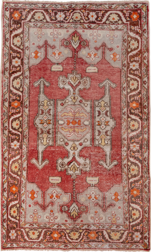 Vintage Oushak Area Rug (5' x 8')